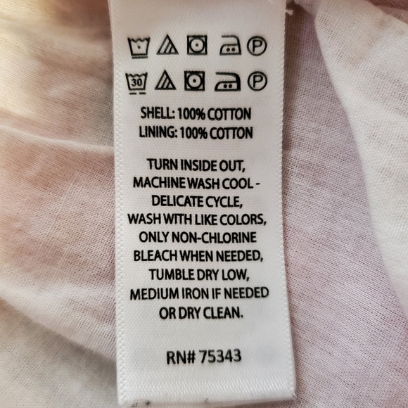 Tommy Bahama 100% Cotton Girls Dress Sz. 6 Plaid Pink - Picture 5 of 7